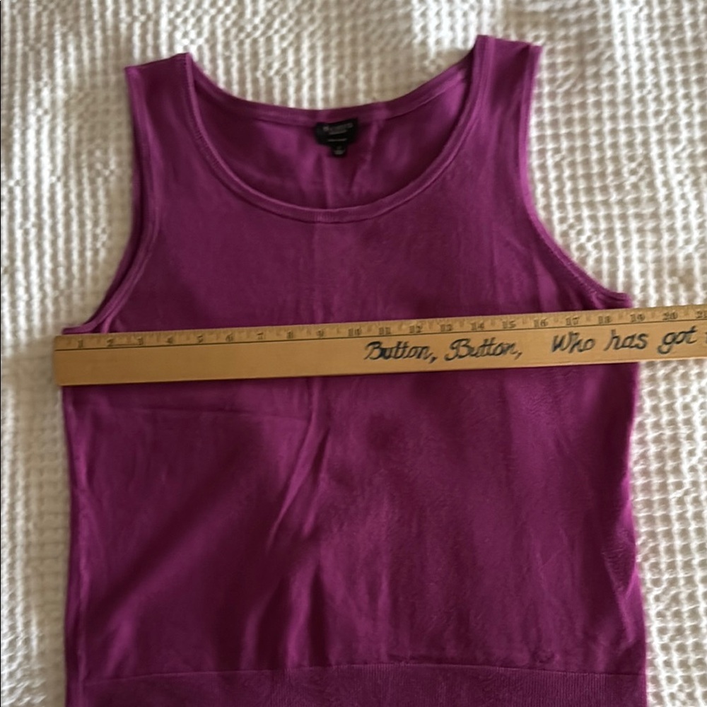 Talbots Purple Button-Up Cardigan Set - Picture 7 of 12